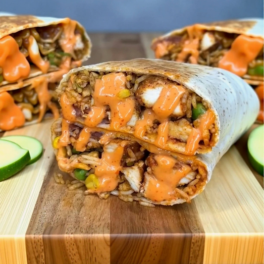 Friend Rice Burrito